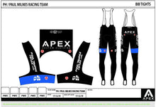 Lade das Bild in den Galerie-Viewer, PH MILNES TEAM BIB TIGHTS