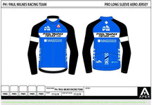 Lade das Bild in den Galerie-Viewer, PH MILNES PRO LONG SLEEVE AERO JERSEY