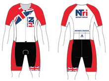 Load image into Gallery viewer, NORTHANTS TRI ENDURANCE PRO RACE SPEED TRI SUIT - WHITE