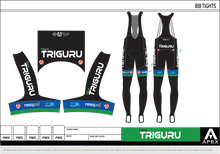 Lade das Bild in den Galerie-Viewer, TRIGURU TEAM BIB TIGHTS