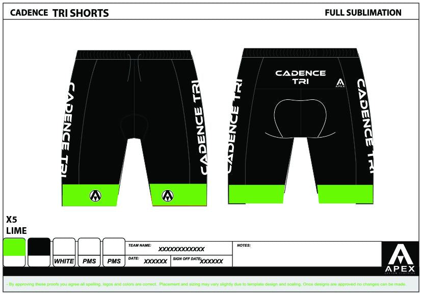 TEAM TRI SHORTS