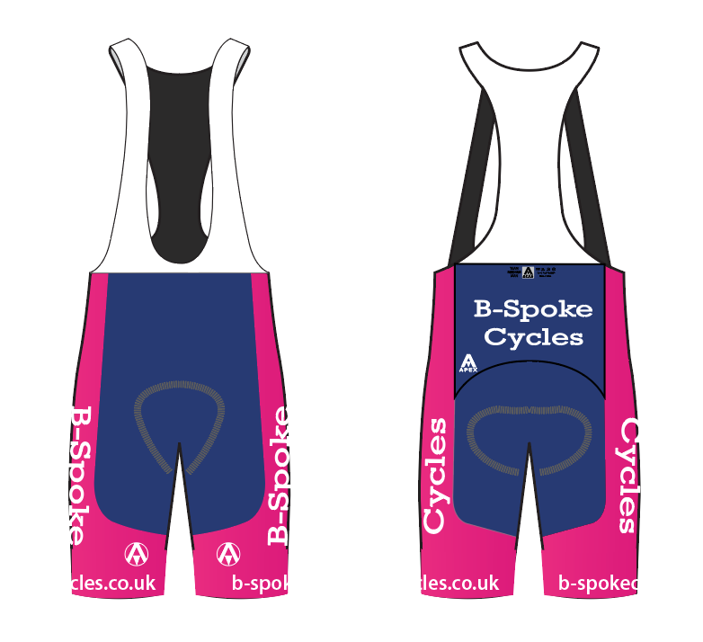 BSPOKE TEAM BIB SHORTS