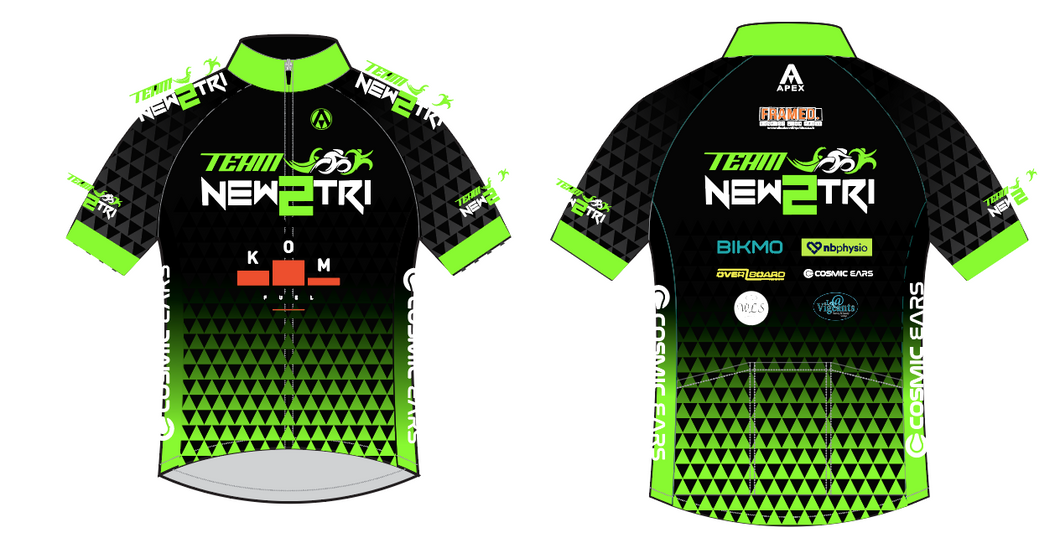 NEW2TRI TEAM SHORT SLEEVE JERSEY (inc kids)