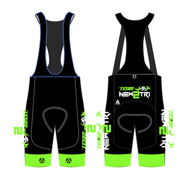 NEW2TRI TEAM BIB SHORTS