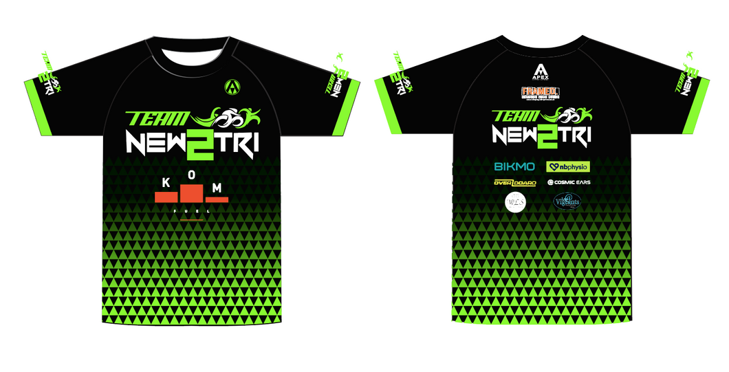 NEW2TRI FULL CUSTOM T SHIRT