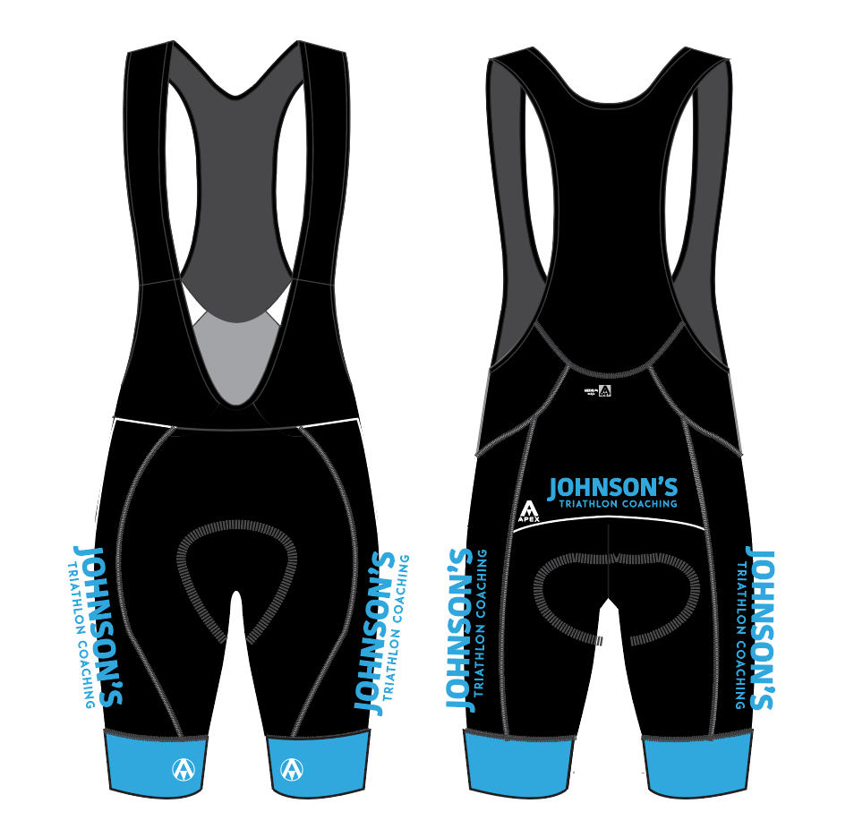 JOHNSONS COACHING ELITE BIB SHORTS