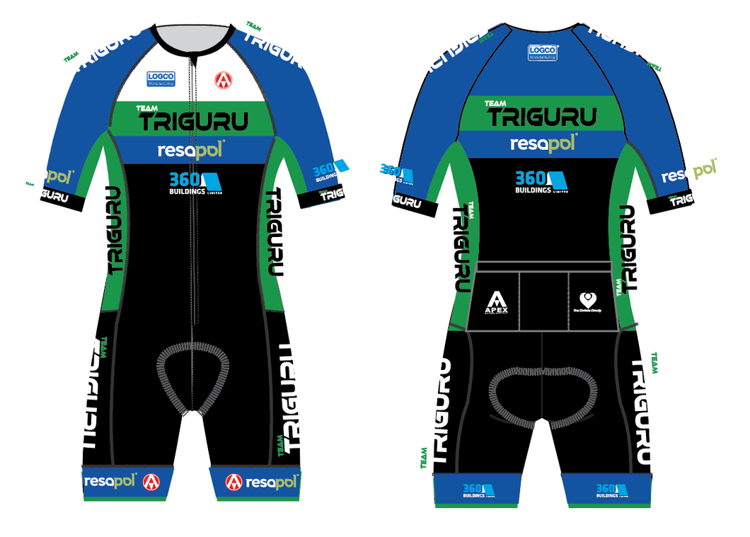 TRIGURU PRO ENDURANCE RACE SPEED TRI SUIT