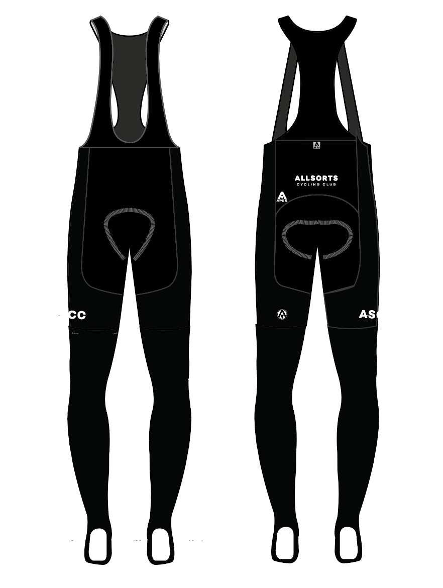 ALLSORTS TEAM BIB TIGHTS