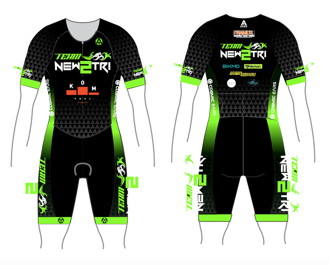 NEW2TRI PRO SPEED TRI SUIT - Black