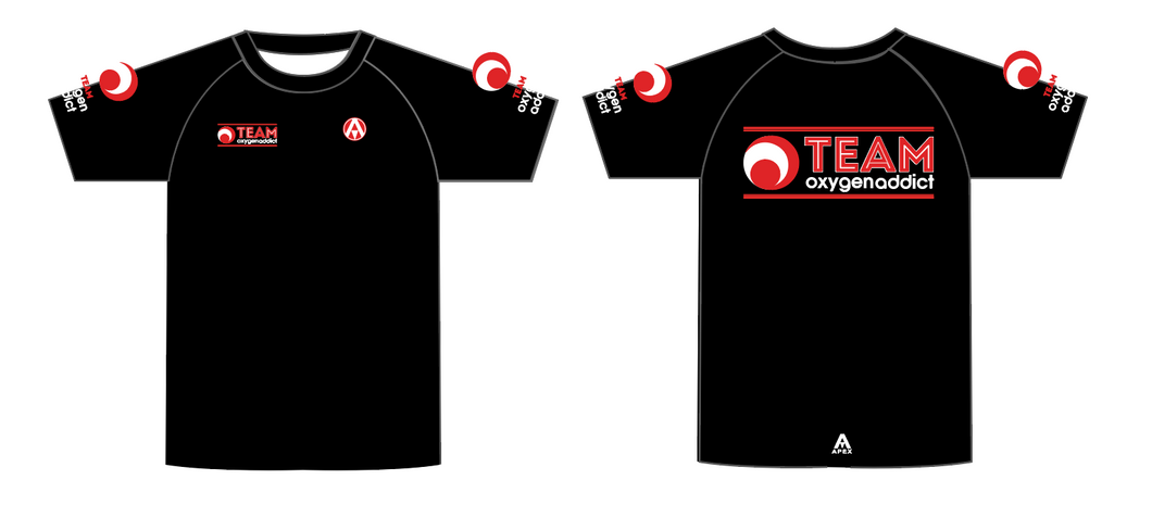 OXYGEN ADDICT EVENT T SHIRT