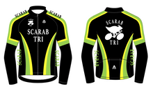 Load image into Gallery viewer, SCARAB TRI PRO LONG SLEEVE AERO JERSEY - BLACK
