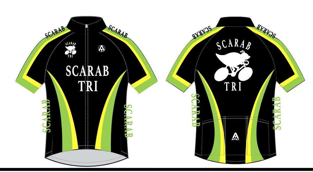 SCARAB TRI ELITE SS JERSEY - BLACK