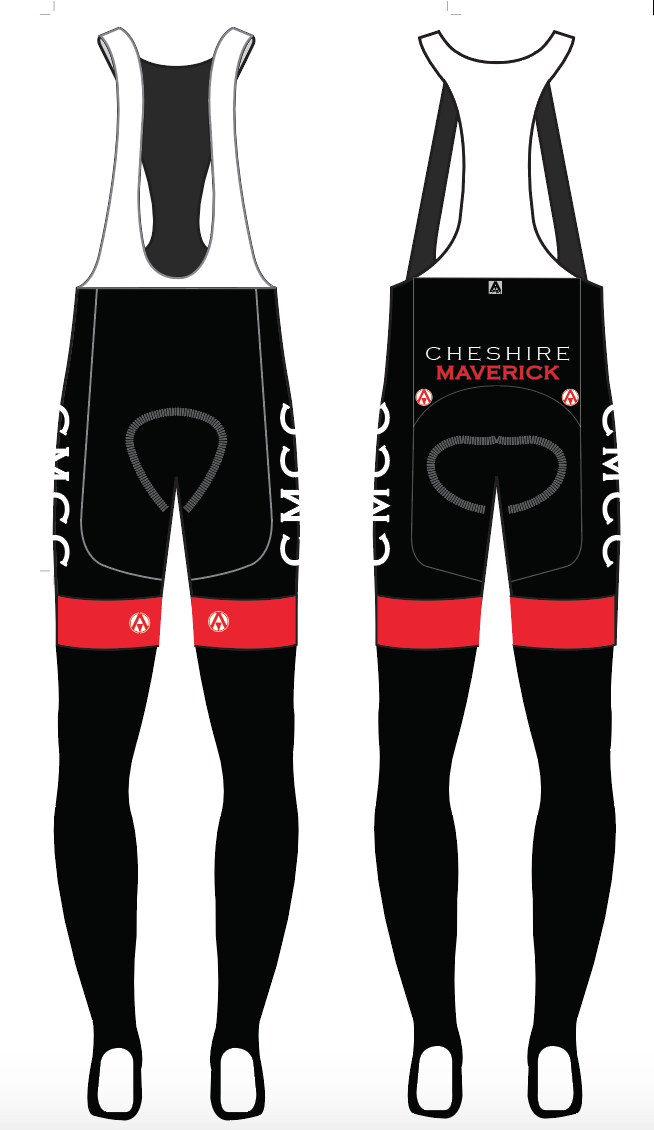 CHESHIRE MAVERICKS TEAM BIB TIGHTS