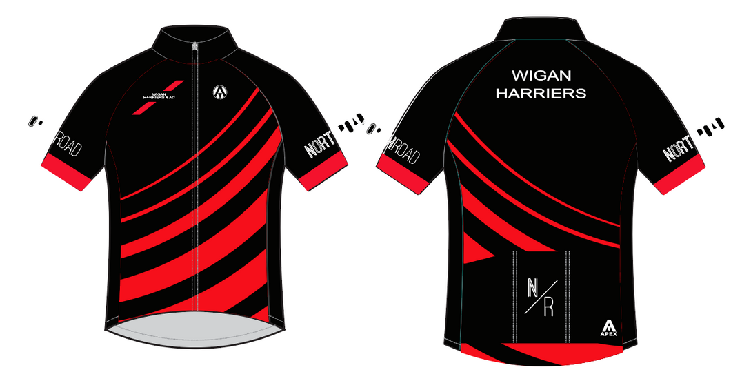 WIGAN HARRIERS TRI TEAM SS JERSEY