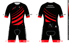 Load image into Gallery viewer, WIGAN HARRIERS TRI PRO ENDURANCE RACE SPEED TRI SUIT
