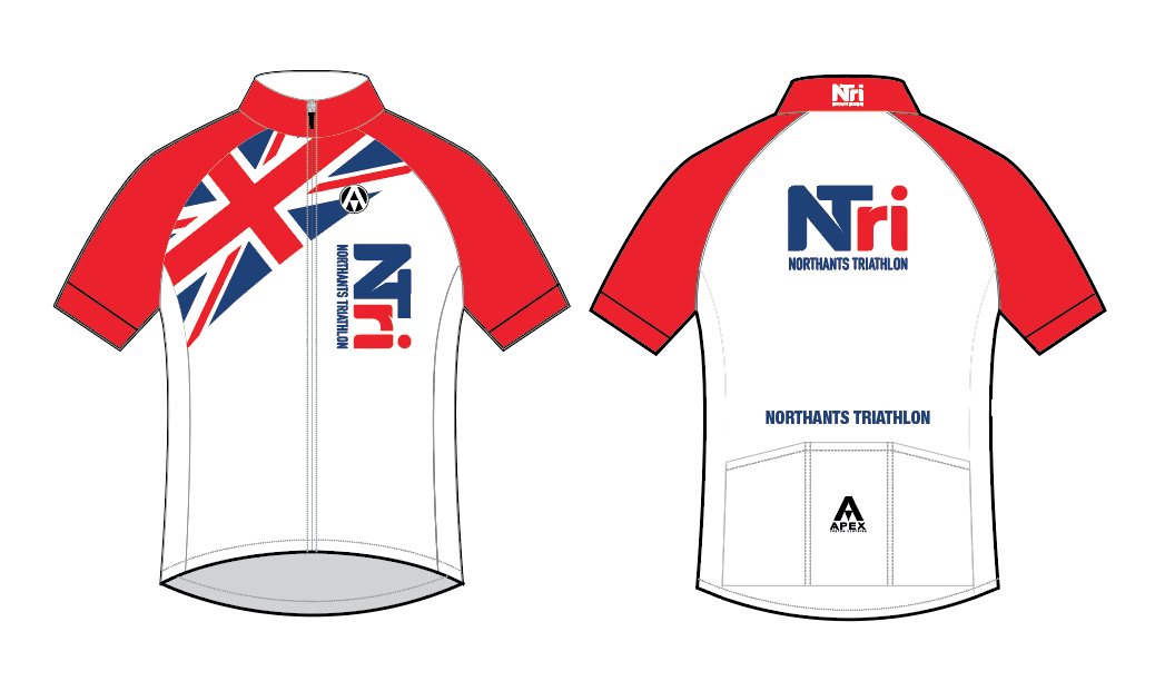 NORTHANTS TRI ELITE SS JERSEY - WHITE