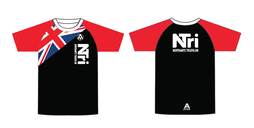 NORTHANTS TRI FULL CUSTOM T SHIRT