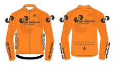 Load image into Gallery viewer, BEE TRI COACHING STELVIO WINTER JACKET -ORANGE DESIGN
