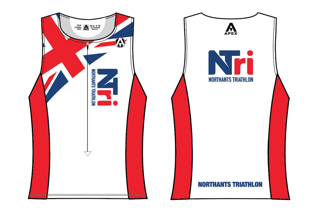 NORTHANTS TRI TOP - WHITE