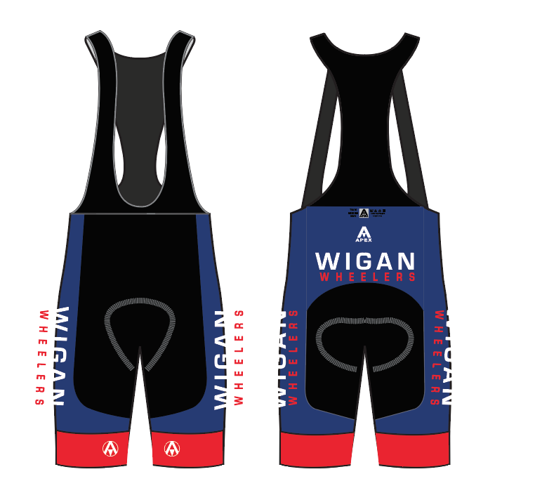 WIGAN TEAM BIB SHORTS