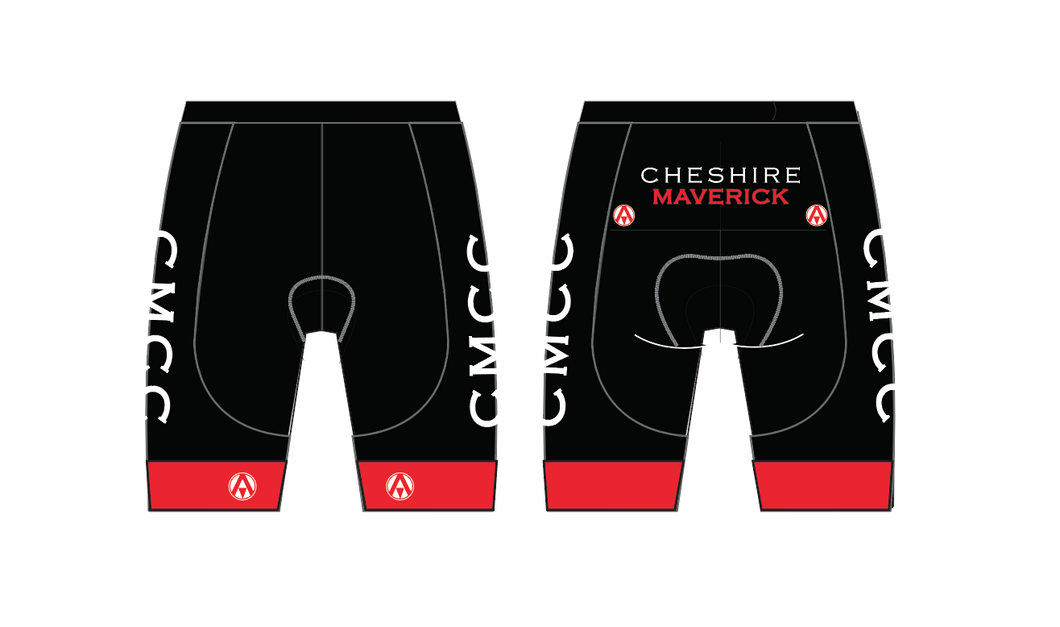 CHESHIRE MAVERICKS WOMENS TEAM CYCLING SHORTS
