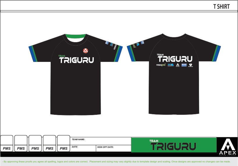 TRIGURU FULL CUSTOM T SHIRT