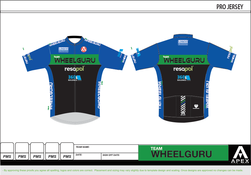 WHEELGURU PRO SHORT SLEEVE JERSEY