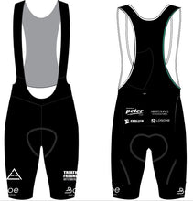 Lade das Bild in den Galerie-Viewer, Triathlon Wittenberg Boe &quot;PRO&quot; Radsport Trägerhose Schwarz
