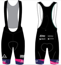 Load image into Gallery viewer, Triathlon Wittenberg Boe &quot;PRO&quot; Radsport Trägerhose Pink
