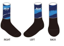 Load image into Gallery viewer, Triathlon Wittenberg Boe WATT AERO Socke Blau

